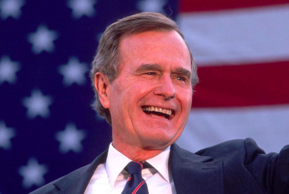 George HW Bush. Credit: Good Housekeeping
