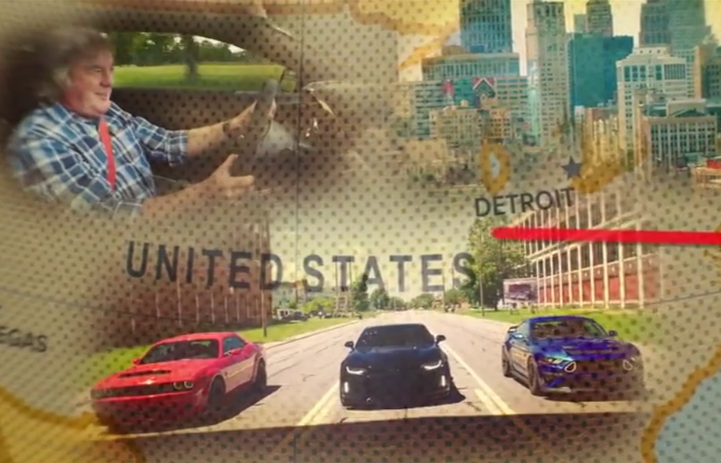 The Grand Tour – Detroit on the US map series logo (title)