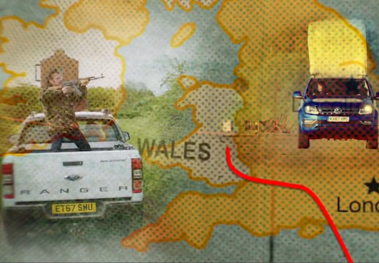 The Grand Tour in Wales - Pick Up, Put Downs (title)