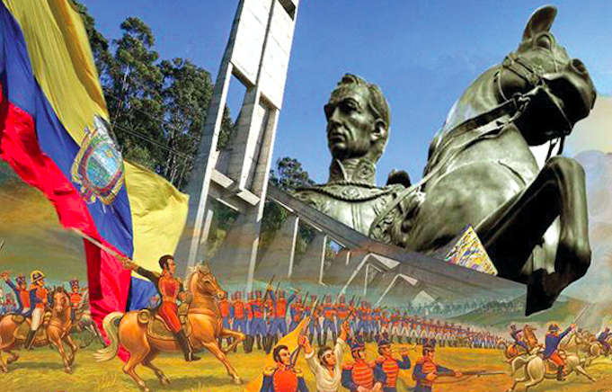 210th year of the first cry for Independence in Ecuador. Credit: La Informacion