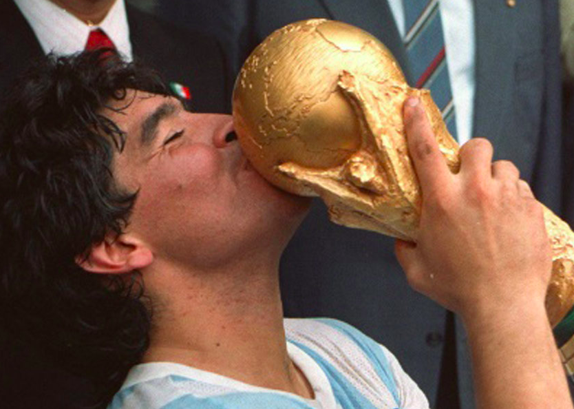 Diego Maradona. Credit to Ser Argentino
