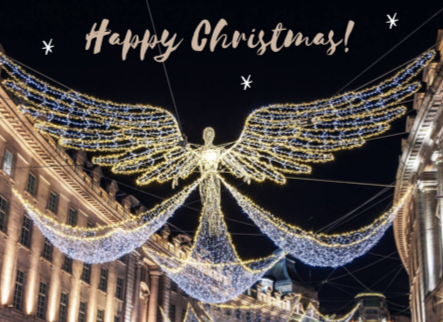 Happy Christmas on Bond Street, London. Credit to CN Traveller/BRAMS