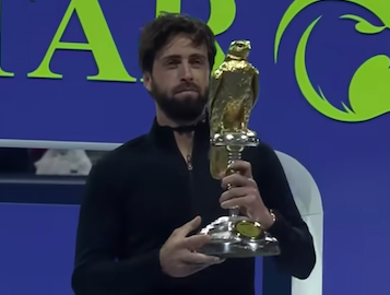 Nikoloz Basilashvili. Credit to Tennis dot com