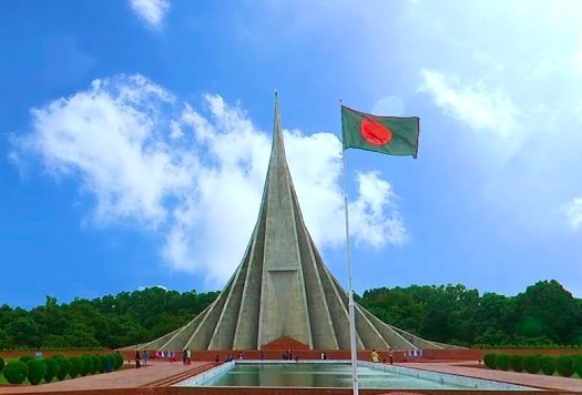 National Memorial at Savar. Credit to The Daily Bangladesh