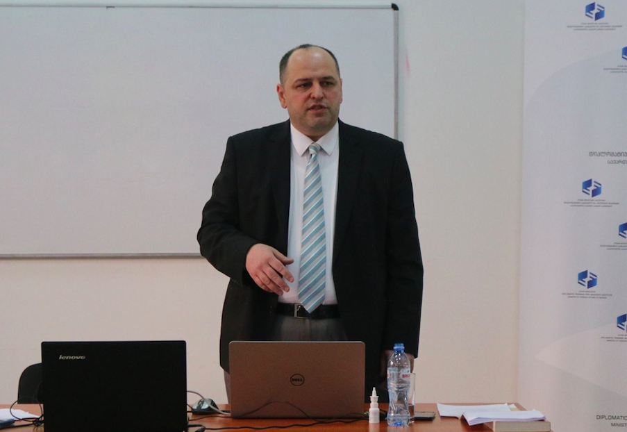 George Vashakidze (title). Credit: DTRIGeorgia