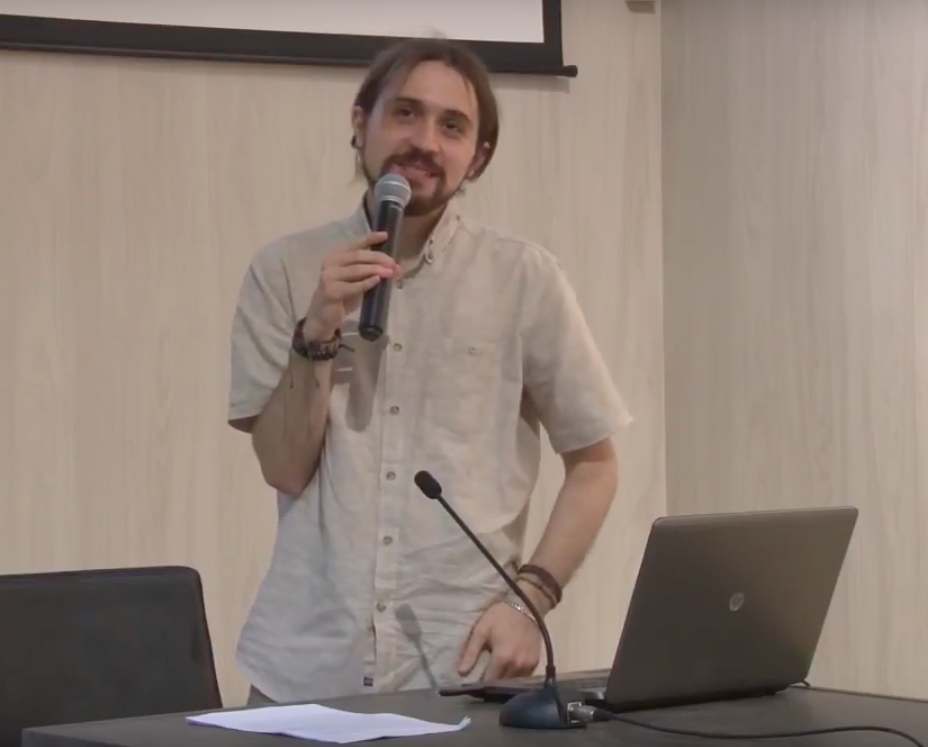 Public Lecture by Mikheil Barnov. Credit to BRAMS/MN