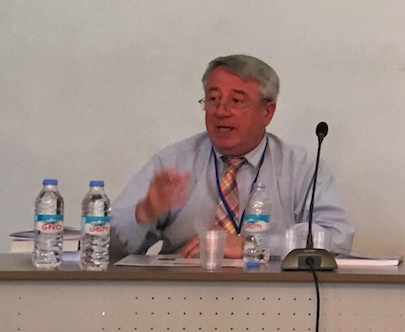 Vasil Kacharava in TSU. Credit: MN