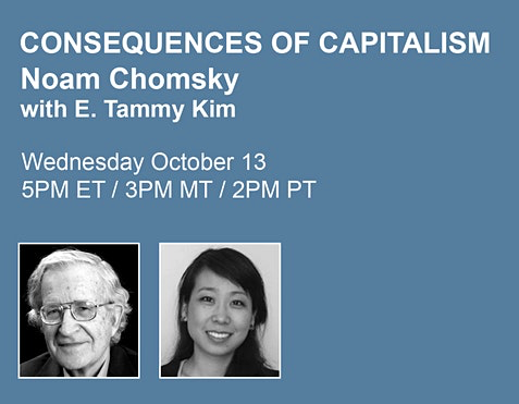 Noam Chomsky Public Lecture