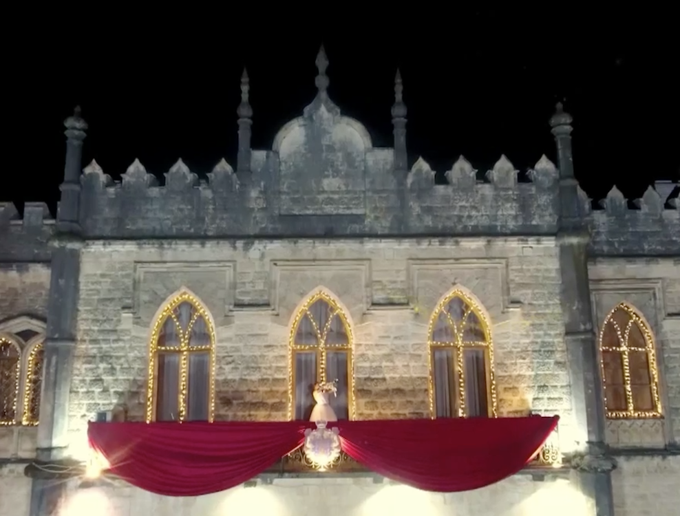 Georgian Christmas Ball 2022. IMEDI TV screengrab/BRAMS