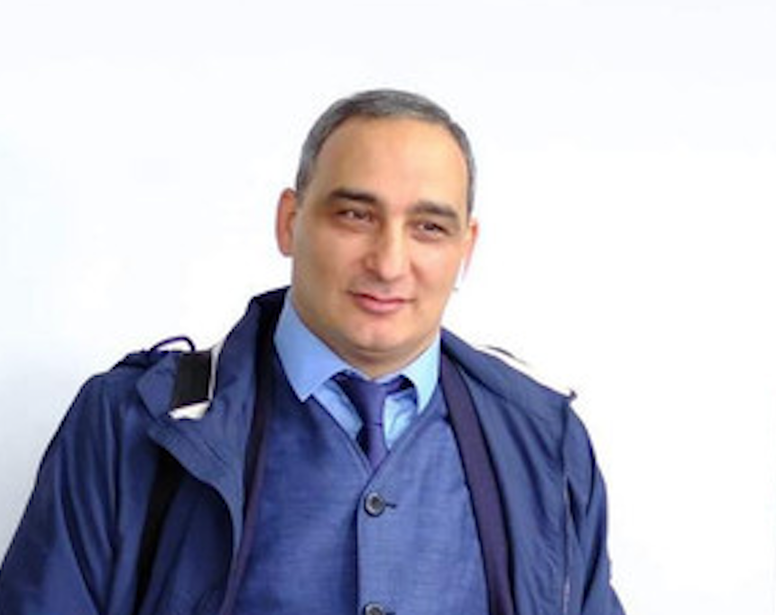 George Mamatsashvili on the CUJG election. Credit to Reportiori