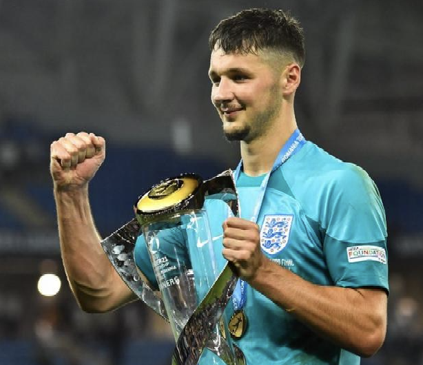 James Trafford saves the victory for England tonight. Credit to Getty Images