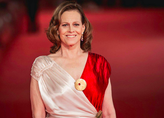 Sigourney Weaver at Rome Film Fest on 24 October 2018. Credit: Vittorio Zunino Celotto/Getty Images Europe
