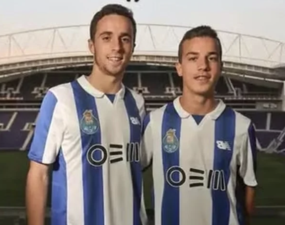 Brothers André Silva and Diogo Jota had a stint at Porto. Credit to FC Porto | Divulgação