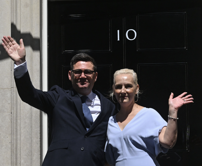 Andy Burnham becomes PM of the UK. Credit to USA Today