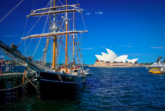 Sailboat & Opera House