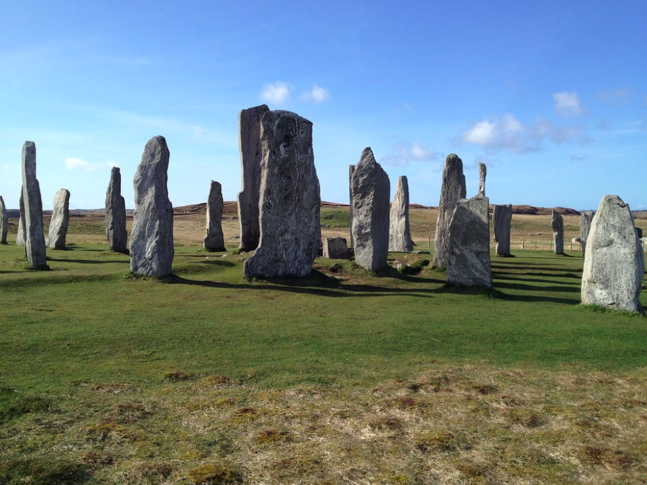 Standing stones on Isle of Lewis