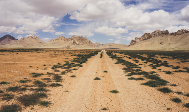 Afghan desert