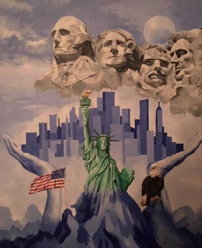 America, by Gulnara Tsiklauri. Retrieved from Facebook