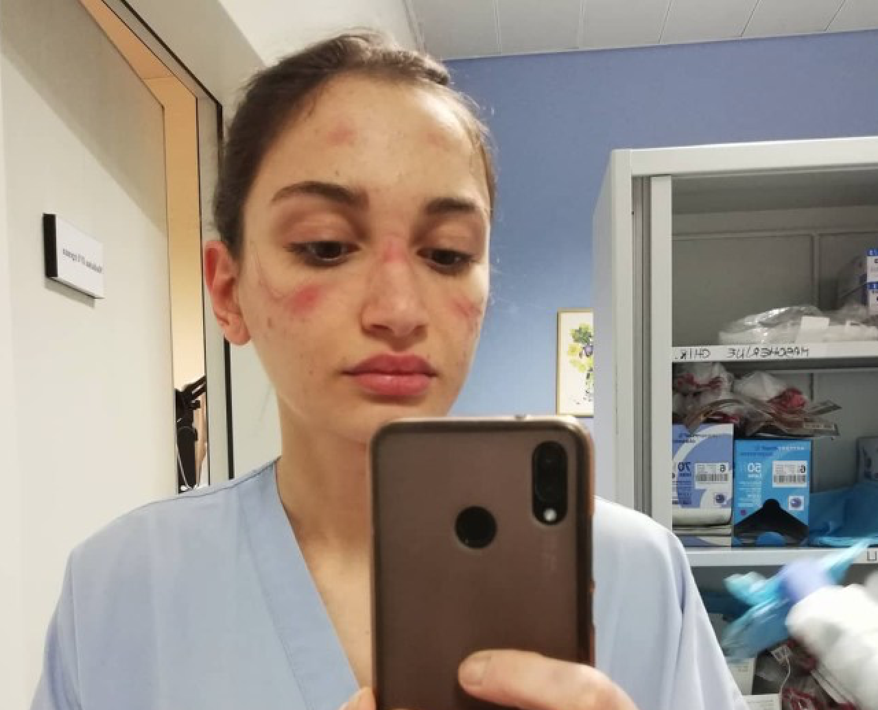Italian nurse Alessia Bonari. Credit to Alessia Bonari via Metro UK