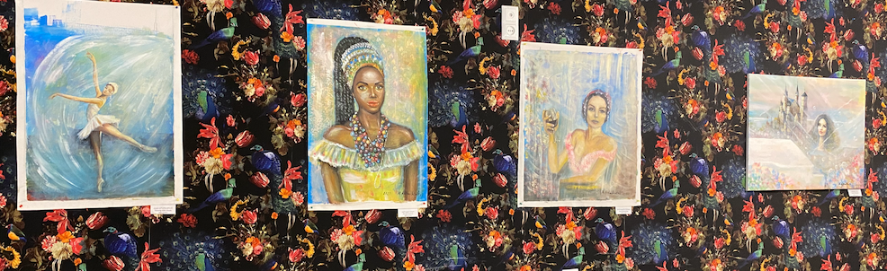Lominali Gallery hosts Nino Akhalkatsi's exhibition. Credit to BRAMS