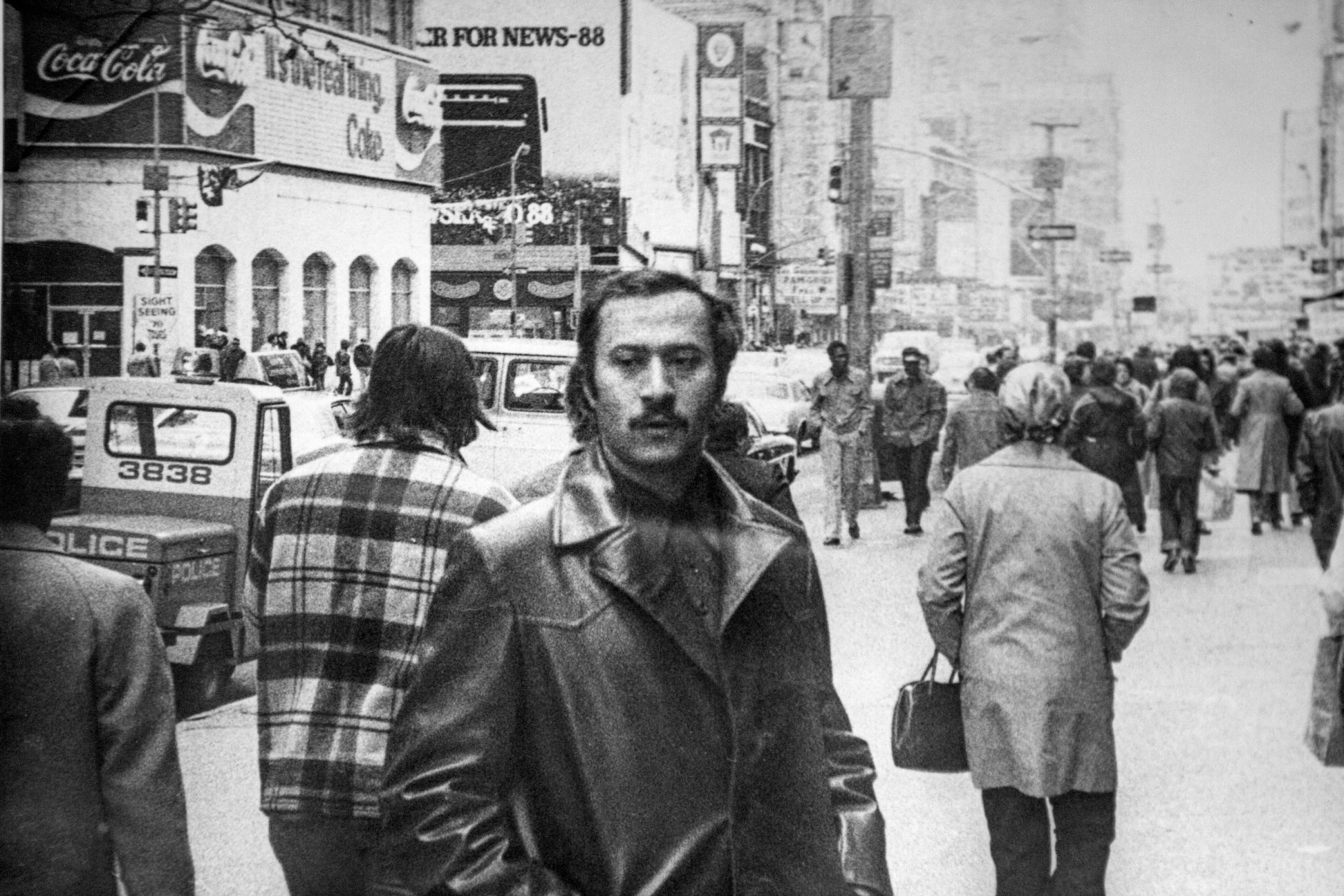 Otar Bluashvili in New York City, 1977. Credit to Ramaz Bluashvili