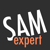 SAM Expert logo. Credit to Eventbrite