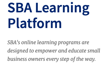 SBA Certification Class purpose