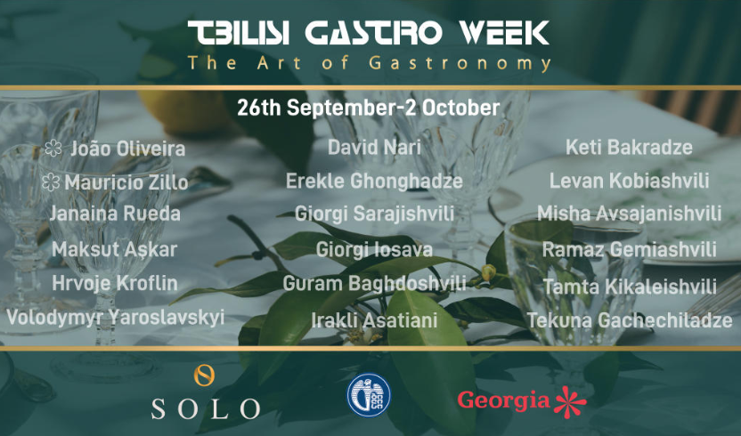 Tbilisi Gastro Week chefs
