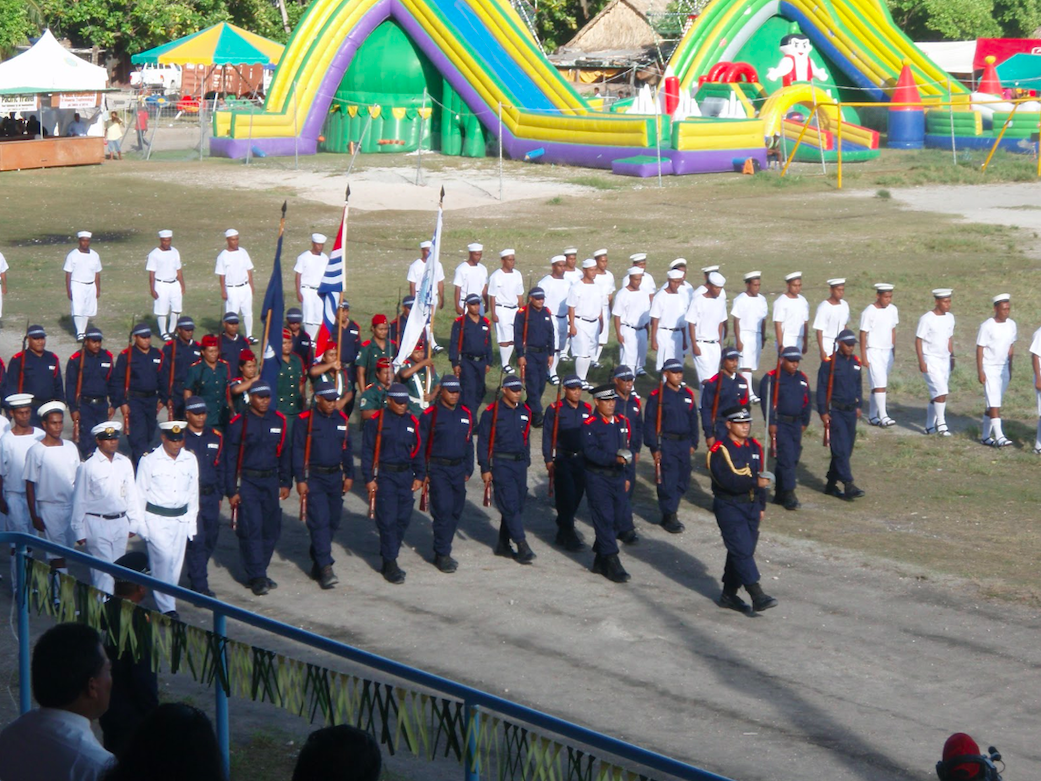 The 33rd National Independence Day in Kiribati (12th July 2012). Credit: Williams in Kiribati blogspot/Jodie