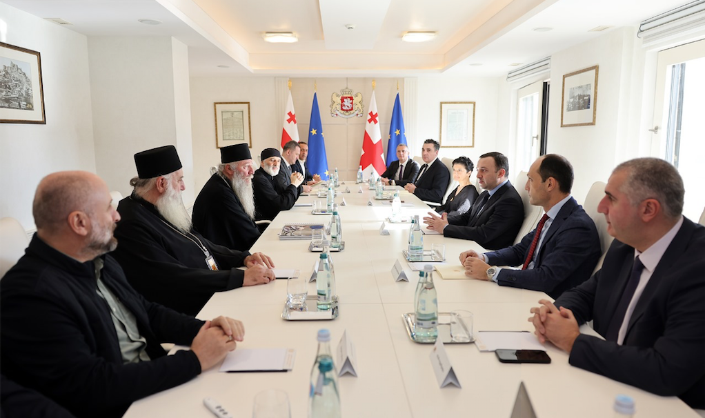 The Georgian government meeting on 17 November 2023 to discuss the Georgian Cultural Centre in Jordan. Credit to Gov Ge via Facebook
