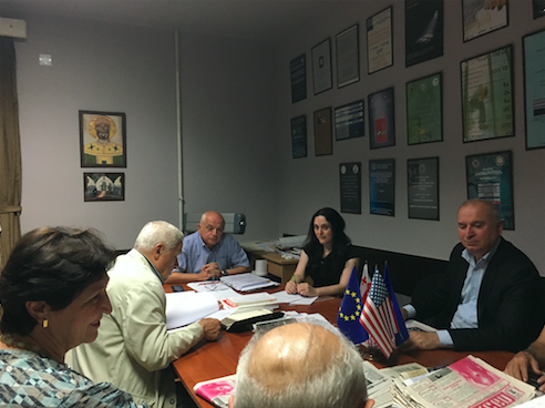 The science advisory board meeting. Credit: Maia Nadareishvili
