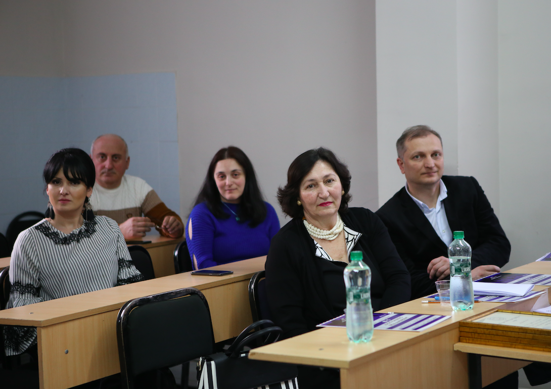 The spring session, working on the agenda. Credit: GACS/Natia Kvirchiladze