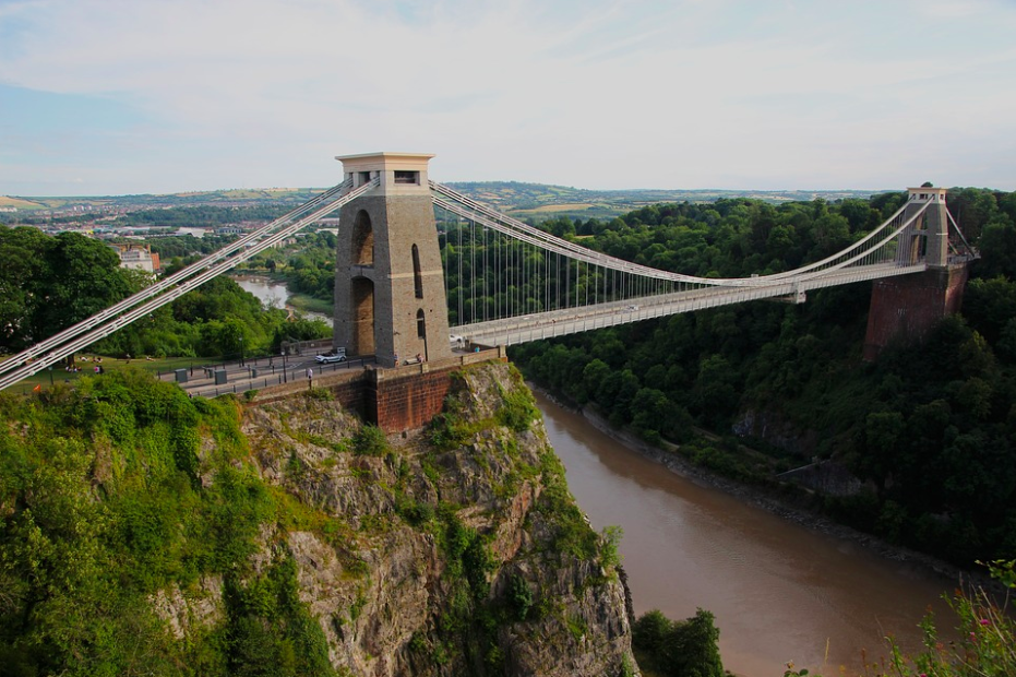 The suspension bridge, Clifton