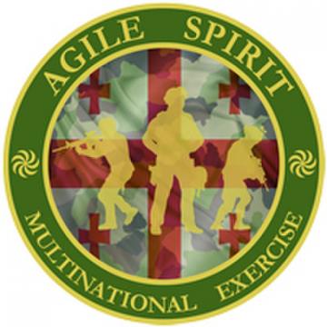 Agile Spirit logo. Credit to Ministry of Defence of Georgia FB