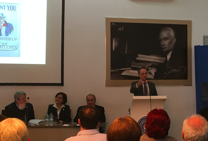 American Studies Conference 2019, Acting Deputy Chief of Mission Jeffrey K. Reneau. Credit: BRAMS/Maia Nadareishvili