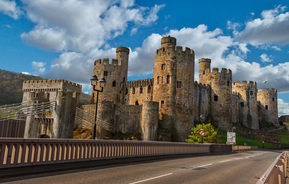 Conway Castle, Llundudno, Wales