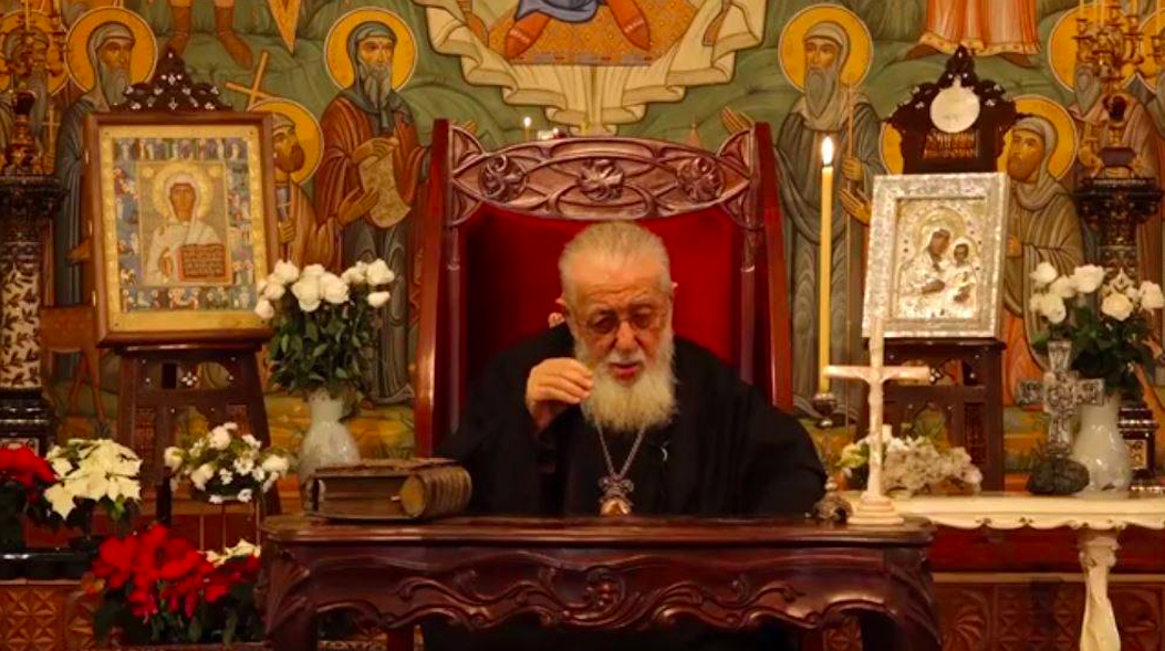 Elijah II congratulates Georgia on the New 2021 Year. Credit to Paraleli
