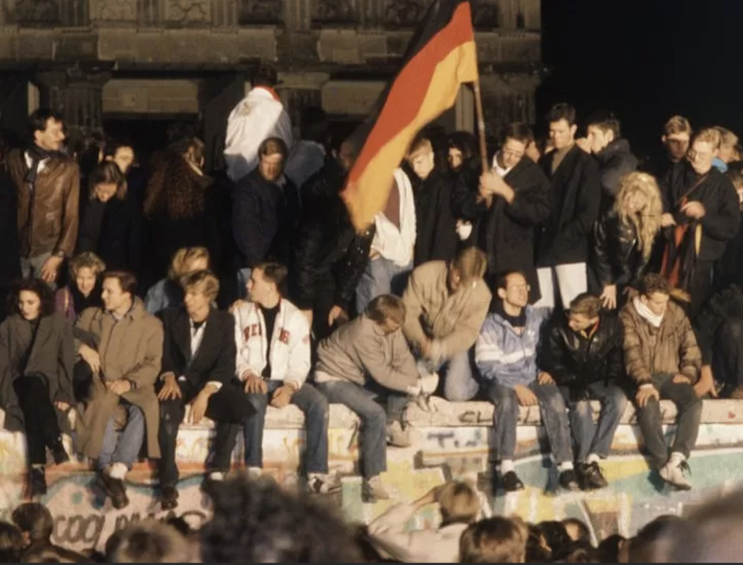 Fall of the Berlin Wall. Credit to BBC/Getty Images