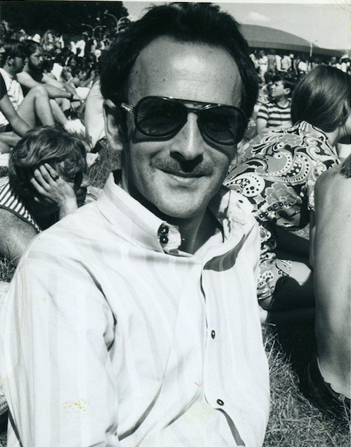 Gela Charkviani in the US on the Independence Day (4 July 1970). Credit to Ambebi GE
