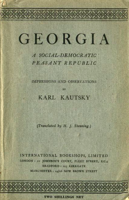 Georgia (1921), by Karl Kautsky. Credit to BRAMS/MN