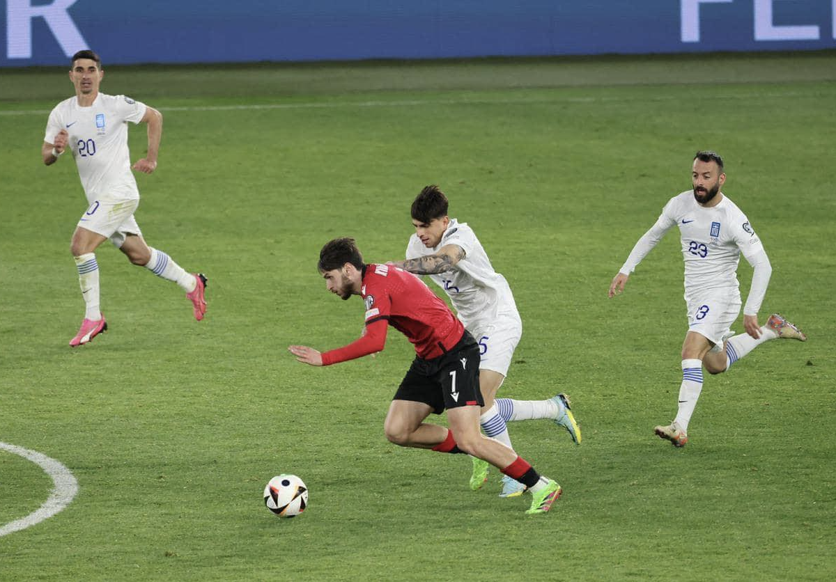 04 Georgia v Greece on 26 March 2024 in Tbilisi 05. Credit to Irakli Kobakhidze via FB