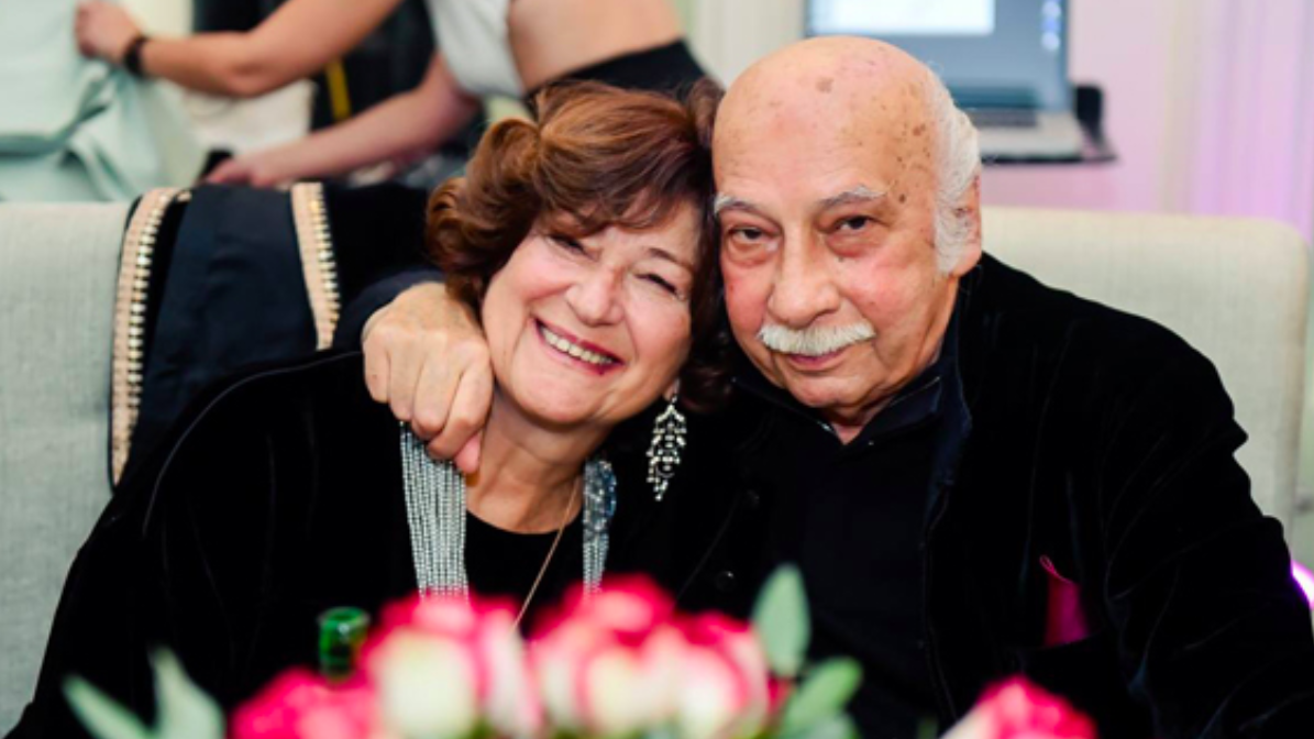 Mr and Mrs Kancheli's 50th wedding anniversary in 2017. Credit: Fortuna.ge