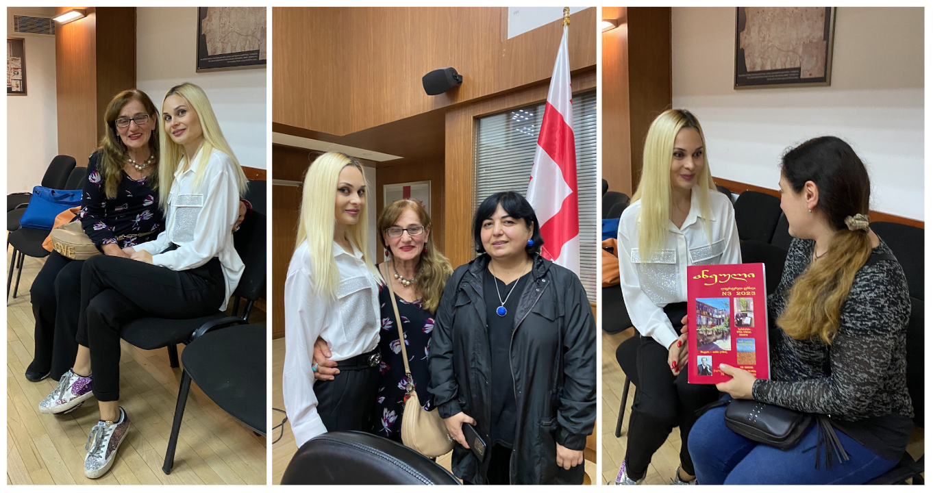 Professor Diana Tkebuchava, Katie Davituri, Dr Tamar Shaishmelashvili, and Professor Maia Nadareishvili. Credit to BRAMS