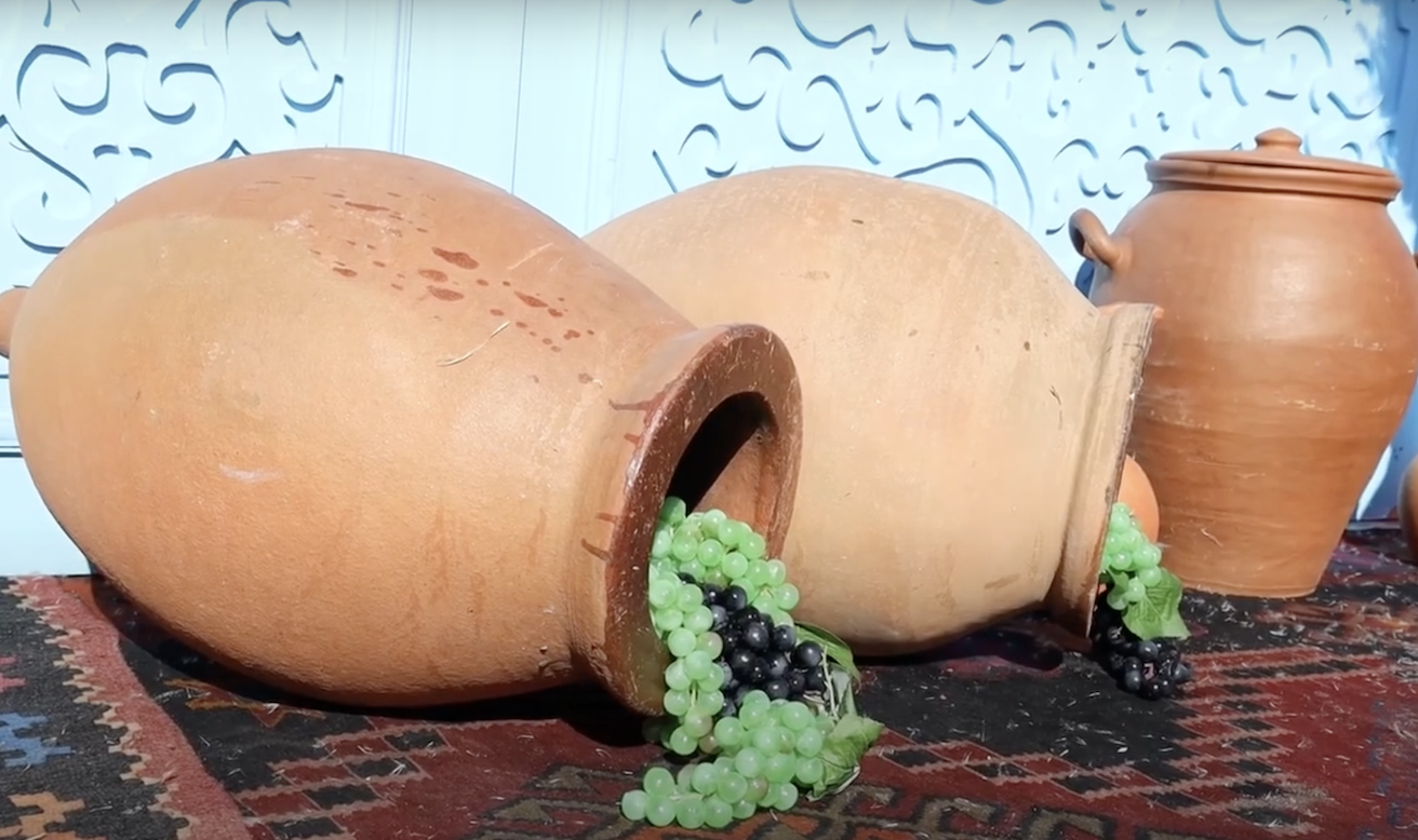 Quevri – traditional Georgian wine vessel (Marneuli, southern Georgia 2023)