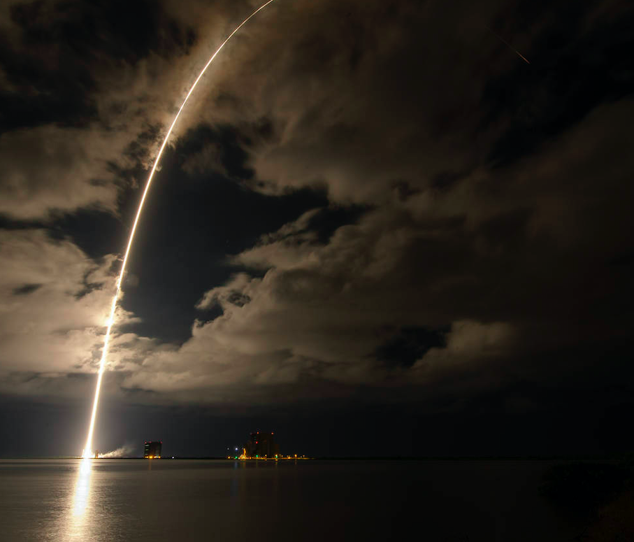 A United Launch Alliance Atlas V rocket with the Lucy spacecraft aboard. Credit to NASA/Bill Ingalls