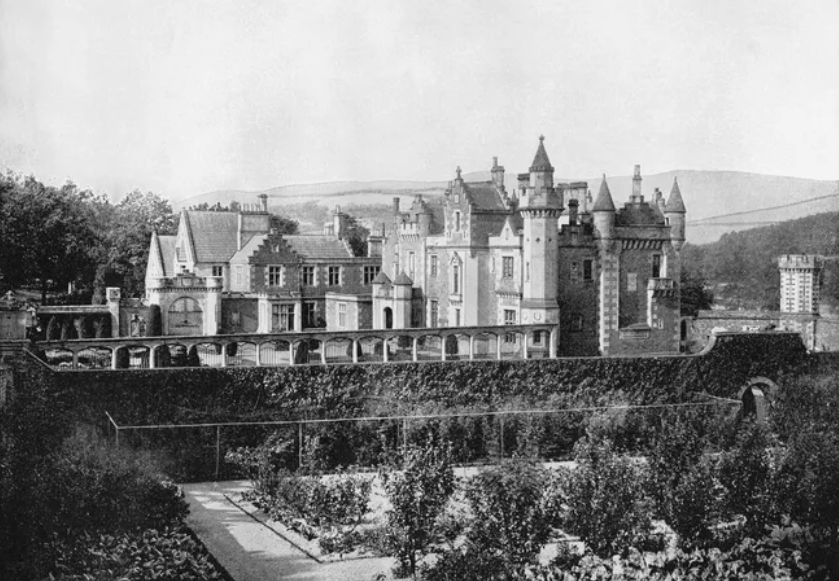 Abbotsford Estate, Scotland, in 1893. Credit to Print Collector/Getty Images