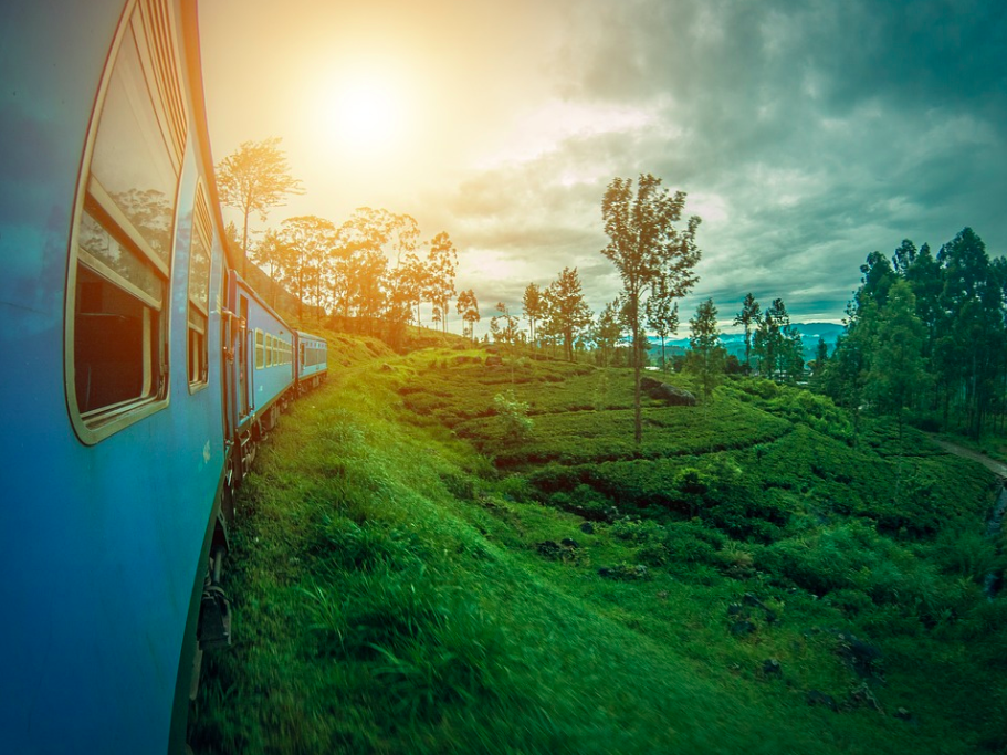 Ella running through landscapes of Sri Lanka. Credit: Amanja Hemal