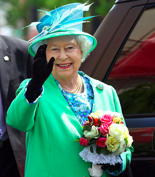 Her Majesty Queen Elizabeth II at the English market in Cork during their State Visit to Ireland (2011). Credit: Maxwell's Dublin - Irish Government Pool Picture