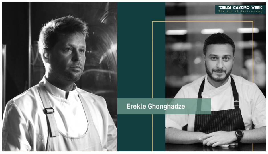 Maurizio Zillo from Brazil and Erekle Ghonghadze from Georgia