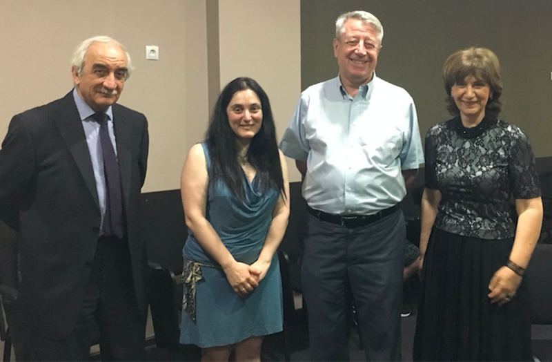Professors from BRAMS Institute at the presentation of Ambris. Credit to BRAMS/DT
